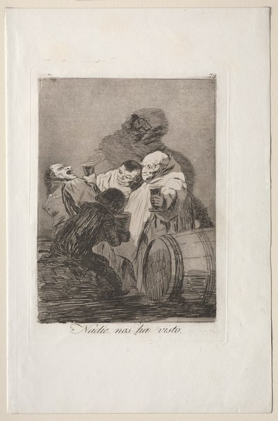 Caprichos: Nikdo nás neviděl od Francisco de Goya