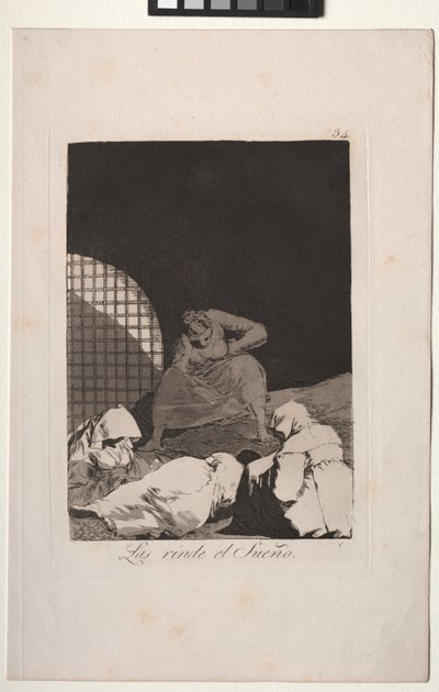 Caprichos: Spánek je překonává od Francisco de Goya