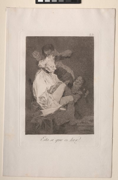 Caprichos: To je určitě umět číst od Francisco de Goya
