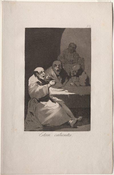 Caprichos: Jsou horké. od Francisco de Goya