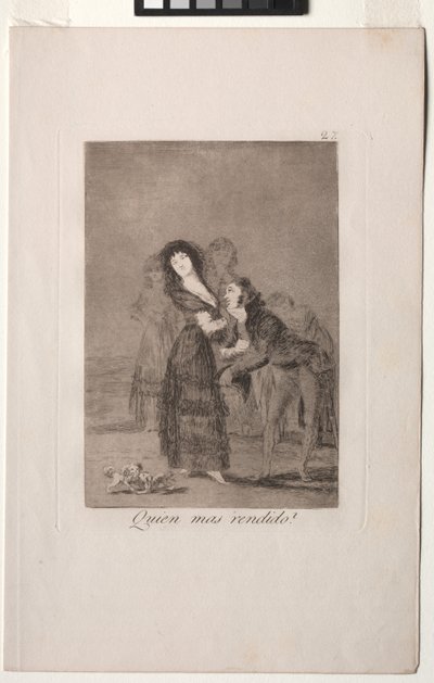 Caprichos: Který z nich je více překonán? od Francisco de Goya