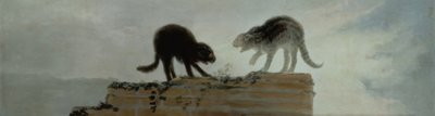 Kočky bojují od Francisco de Goya
