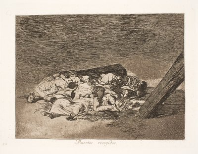 mrtvý (63) od Francisco de Goya