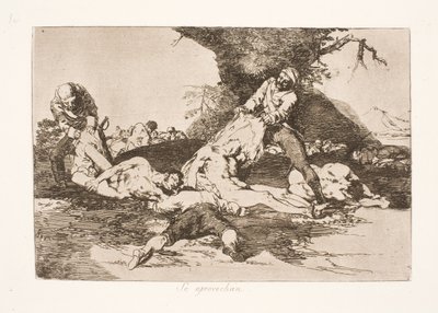 Vybavují se sami (16) od Francisco de Goya