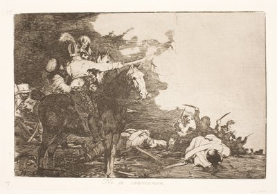 Nemohou se dohodnout (17) od Francisco de Goya