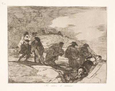 Nevědí kde (70) od Francisco de Goya
