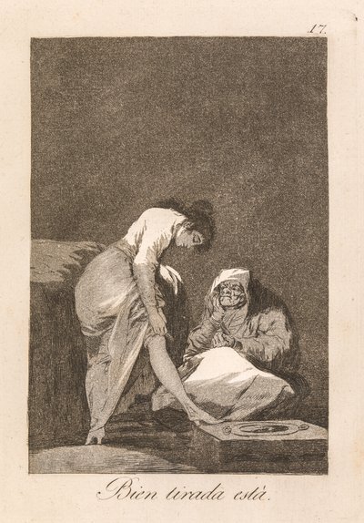 Sedí to! od Francisco de Goya