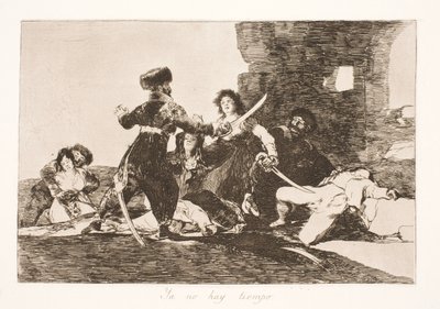 Už je pozdě (19) od Francisco de Goya