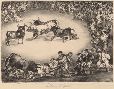 Dibersion de España (španělská zábava) od Francisco de Goya