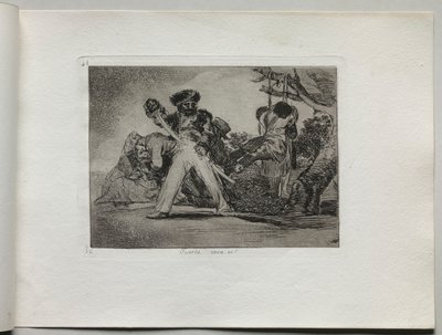 Válečné katastrofy: To je těžké, 1810-1820. od Francisco de Goya