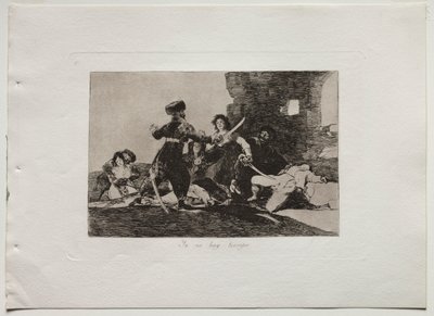 Disasters of War: Teď není čas od Francisco de Goya
