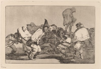 Disparate de Carnaval (Carneval Folly) od Francisco de Goya
