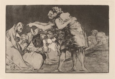 Nesourodé desordenado (nepořádná pošetilost) od Francisco de Goya