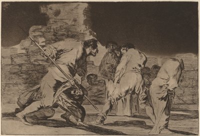 Nesourodé furioso (Furious Folly) od Francisco de Goya