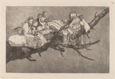 Nesourodý výsměch (Směšná hloupost) od Francisco de Goya