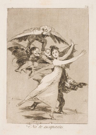 Neutečeš nám od Francisco de Goya
