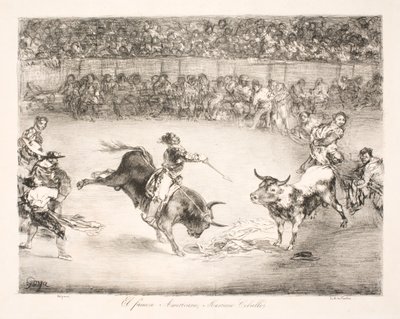 "Slavný Američan, Mariano Ceballos" od Francisco de Goya