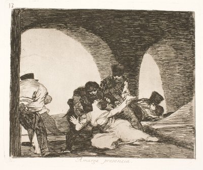 Strašná smrt (13) od Francisco de Goya
