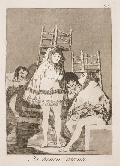 Konečně na místě od Francisco de Goya