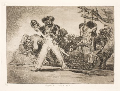 Opravný prostředek pro dědictví (31) od Francisco de Goya