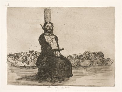 Kvůli noži (34) od Francisco de Goya