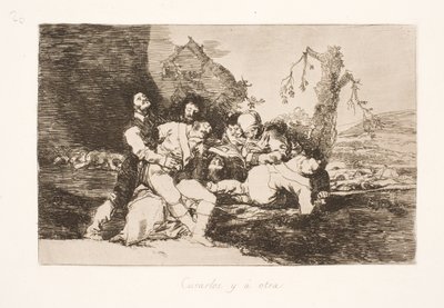 Spojuje ho a pak s dalším (20) od Francisco de Goya