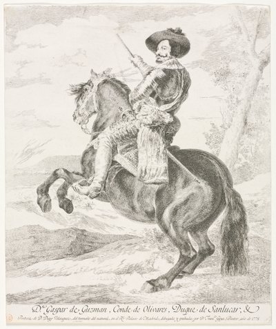 Gaspar de Guzman, 1778. od Francisco de Goya