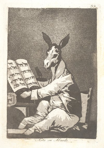 Jeho předci od Francisco de Goya