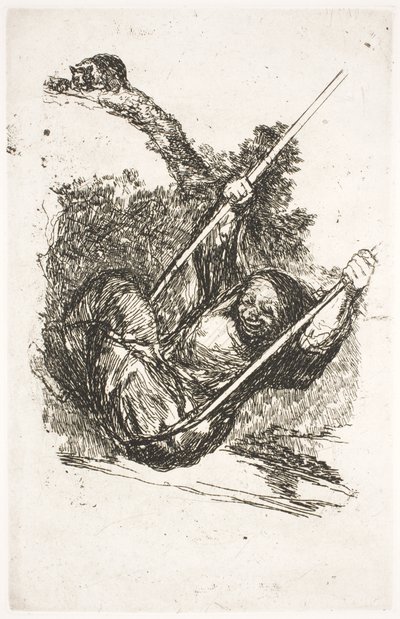 Čarodějnice ve švihu od Francisco de Goya