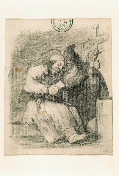Pomáhá mu dobře zemřít od Francisco de Goya