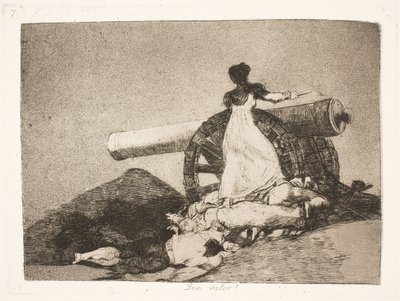 Jaké hrdinství! (7) od Francisco de Goya