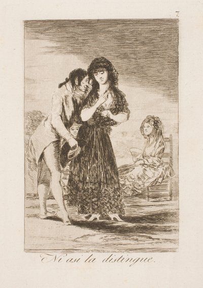Ani tímto způsobem ji nezná od Francisco de Goya