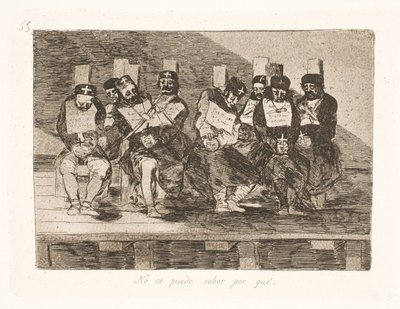 Nikdo neví proč (35) od Francisco de Goya