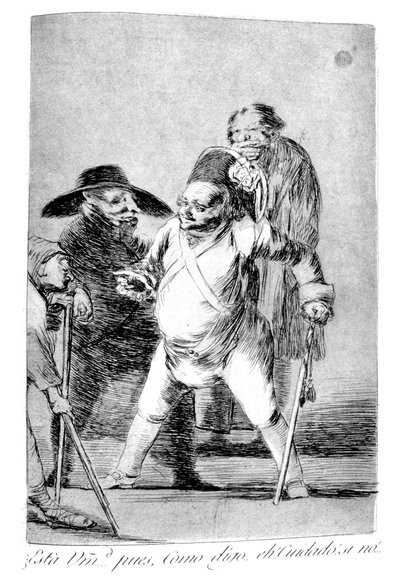 Je to vaše Excelence, 1799 od Francisco de Goya