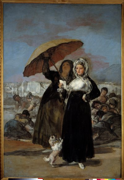 Dopis aneb mladý Obraz Francisca de Goyi (1746-1828) 1814 Sun. 1,81x1,25 m Lille, Muzeum výtvarných umění od Francisco de Goya