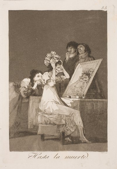 Až do své smrti od Francisco de Goya