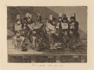 Nemůžu říct proč (Jeden nemůže říct proč) od Francisco de Goya