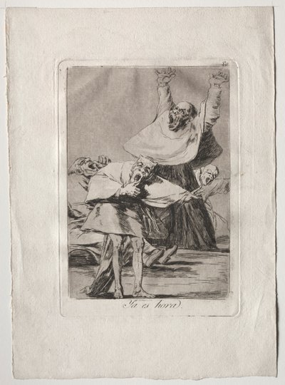 Ochenta Caprichos: Je čas, 1793-1798. od Francisco de Goya
