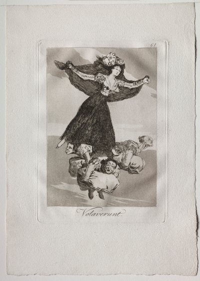 Osmdesát Caprices: Volaverunt od Francisco de Goya