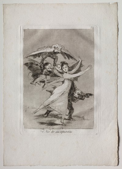 Ochenta Caprichos: Neutečeš, 1793-1798. od Francisco de Goya