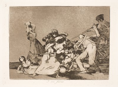 A jsou jako fúrie (5) od Francisco de Goya