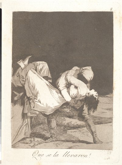 A odtáhnou ji pryč od Francisco de Goya