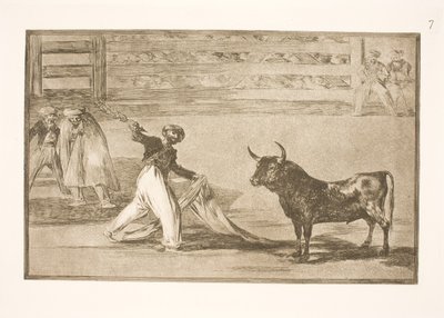 Původ harpun nebo banderil od Francisco de Goya