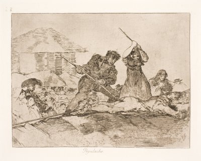 Mob (28) od Francisco de Goya