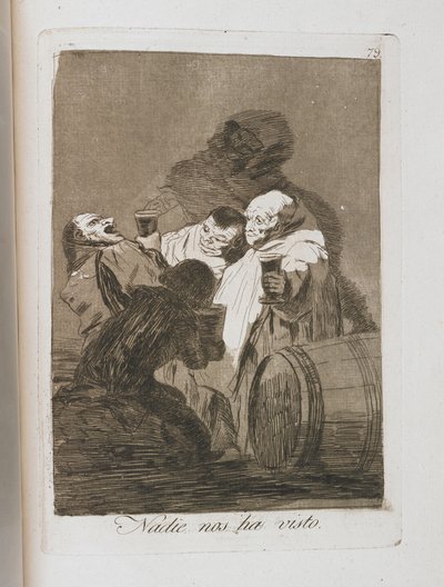 Deska z Los Caprichos, 1797-1798 od Francisco de Goya
