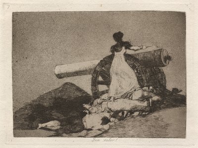 Velká srdnatost! (Jaká odvaha!) od Francisco de Goya