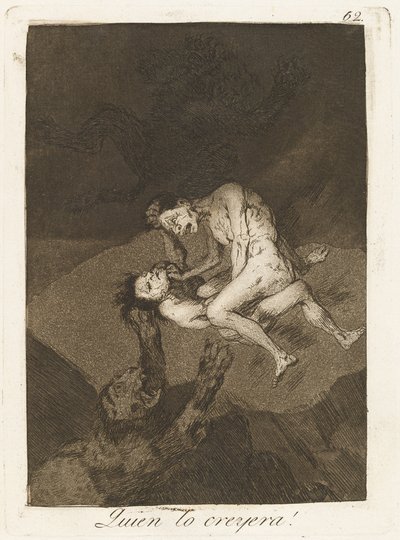 Quien lo creyera! (Koho by to napadlo!) od Francisco de Goya