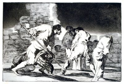 Riddle of Fury, 1819-1823 od Francisco de Goya
