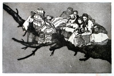 Směšný sen, 1819-1823 od Francisco de Goya