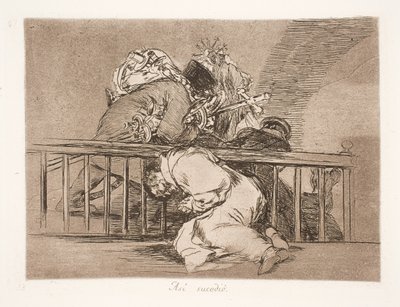 Tak se to stalo (47) od Francisco de Goya